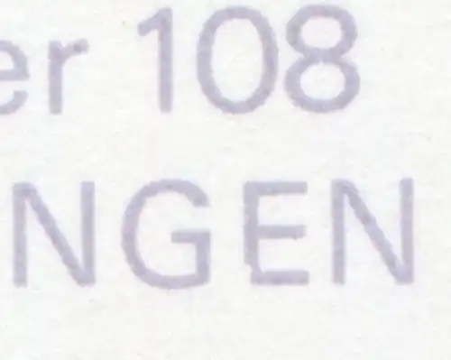 Carnets de marque 28 Beatrix et chiffre 1982 avec PB 27B, texte: E endommagé, **