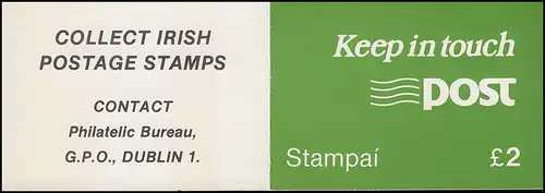 Carnets de marques de l'Irlande 9 Architecture 1985, ** frais de port