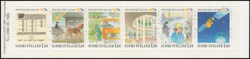 Finlande Carnets de marques 23 Postes et télécommunications, ** frais de port