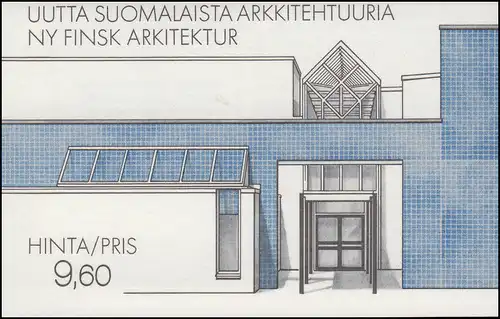 Finlande Carnet 17 Architecture: Bâtiment moderne, ** post-fraîchissement