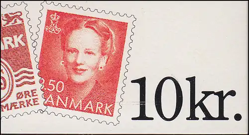 Danemark Carnets de marques 43 chiffres et Reine Margrethe C11, ** frais de port