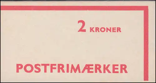 Dänemark Markenheftchen 26 Ziffern und Königin Margrethe 1979, ** postfrisch