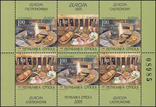 2005 Bosnie-et-Herzégovine (République serbe) 327D-328D, Bulletin **