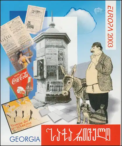 2003 Géorgie 420D-421D Affiches, cahiers de marques **