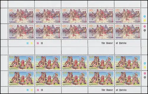 Europaunion 1998 Armenien 335-336 als Kleinbogen-Satz ** / MNH