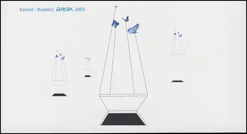 2003 Bosnie-Herzégovine 301D/E Affiches, cahiers de marques ** frais de port