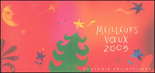 Bloc 240 Marques de vœux - Moments de bonheur: affection ** - avec carte pliante