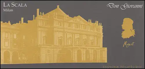 Block 60 Mozart Oper Don Giovanni ** - in Faltkarte