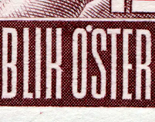 830I prisonniers de guerre 12 g avec PLF I seulement un point Ö, case 47, ** post-fraîchissement