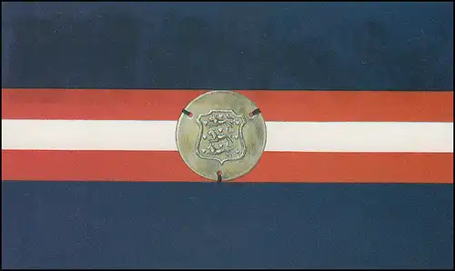 Danemark Carnets de marques 837 anniversaire de la libération 1985, **