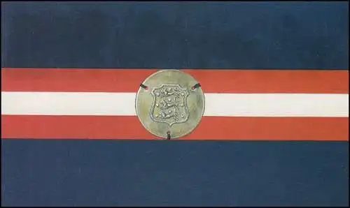 Danemark Carnets de marques 837 anniversaire de la libération 1985, **