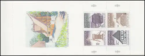 Danemark Carnets de marques 53 Musée en plein air Frilandsmuseet 1997, ** frais de port
