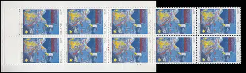 Islande Carnets de marques 774 Noël 300 Kr. 1992, ** frais de port