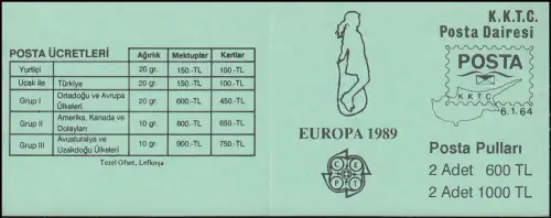 Cypres turcs Carnets de marques 2 Europe / Cept Jeux pour enfants, **