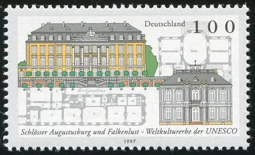 1913 Brühl: schwarzes Dreieck unter dem 2. Dachfenster von rechts, Feld 4 **