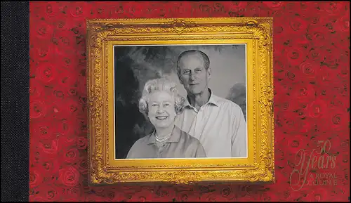 Guernesey Carnets de Marque 41 Mariage d'or de la Reine Elisabeth II 1997 **