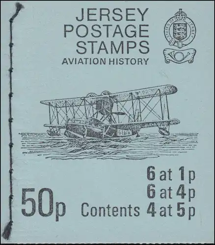 Jersey Carnets de marque 0-15, avion Sea Eagle, **