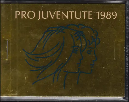 Suisse Carnets de marques 0-86, Par Juventute - Jeunes 1989, ESSt