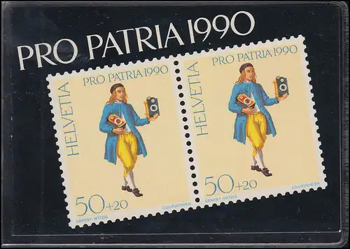 Schweiz Markenheftchen 0-87, Pro Patria Der Uhrenhändler 1990, ESSt