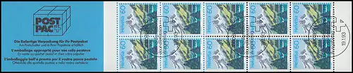 Suisse Carnets de marques 0-94, Lacs de montagne: Lac de Tanay 1993, ESSt