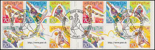 Suisse Carnets de marques 0-111, Trendsports, Autocollant, 1998, ESSt