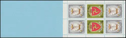 Île de Man Carnet 1, Tynwald Parlement 20 Pence 1979, ** frais de port