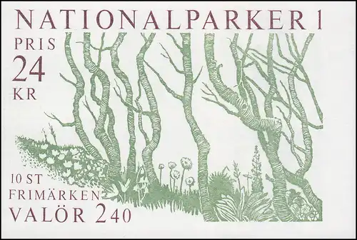 Carnets de marques 143 Parcs nationaux Alpenrose et Norna, **