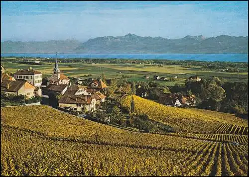 Schweiz 1288 Waage und Fechy 1985, PTT-Grußkarte zum Jahreswechsel