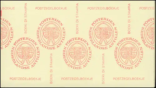 Antilles néerlandaises Carnets de marques PB 1, Boekje, ZB **