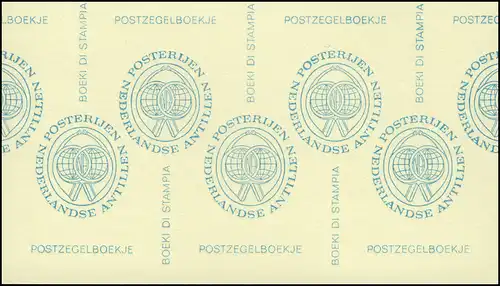 Antilles néerlandaises Carnets de marques PB 2, Boekje, ET-O
