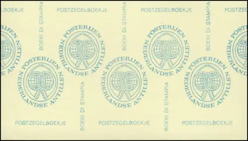 Antilles néerlandaises Carnets de marques PB 2, Boekje, ET-O