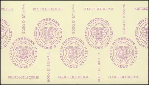 Niederländische Antillen Markenheftchen PB 4A rechts, Boekje, **