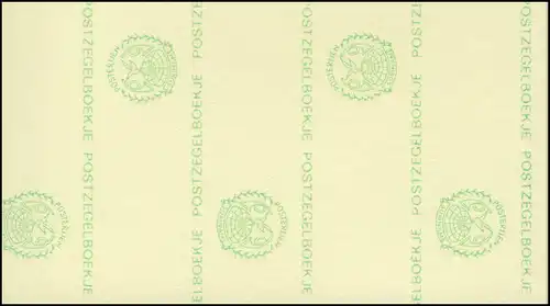 Surinam Markenheftchen 4 Luftpostmarken 40 und 20 Ct., Wees ... 1978