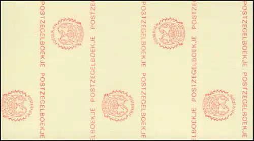 Surinam Markenheftchen 6 Luftpostmarken 60 und 5 Ct., Wees ... 1978