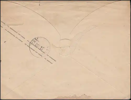 Norddeutscher Bund Umschlag U 28B auf Preußen BERLIN POTSDAMER BAHNH. 20.12.69