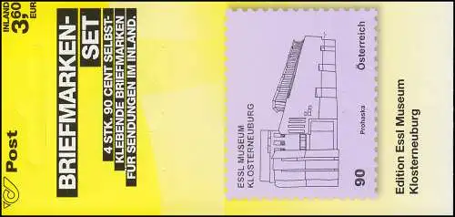 Autriche MH 0-10 Kunsthausen Museum Klosterneuburg , post-freisch **