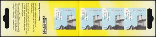 Österreich MH 0-30 Impressionen Festung Hohensalzburg, postfrisch **