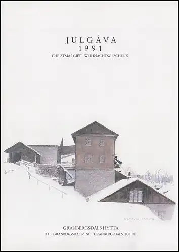 Schweden PFA-Jahresgabe 1991: Geschichte der Eisenindustrie, KISTA 20.11.91
