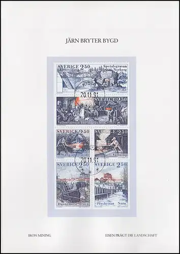 Suède Annulation PFA 1991: Histoire de l'industrie sidérurgique, KISTA 20.11.91