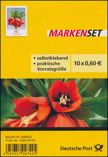 FB 35 Kaiserkrone Folienblatt mit Tagesstempel ORANIENBURG 21.8.2014