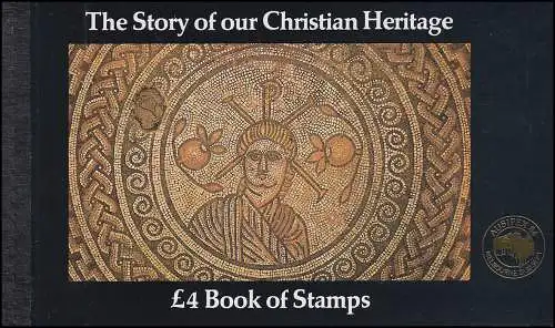 Großbritannien-MH 70 The Story of our Christian Heritage - Golddruck AUSIPEX **