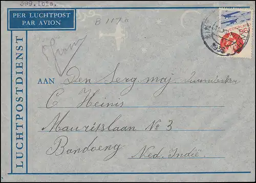 1. KLM-Aéroport Douglas DC-3 NL - Pays-Bas-Inde le 16.12.1936 à partir de SINT PANTRAS 13.12.