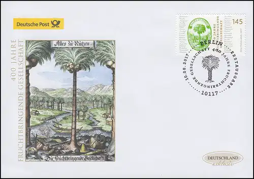 3328 Société fruitière, Bijoux-FDC Allemagne exclusivement