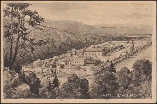 Carte de vue Kastella Salaburg Vue d'ensemble, OCPERURSEL (TAUNUS) 29.7.25