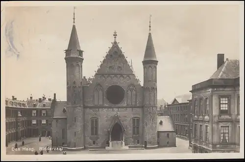 Trou de l'entreprise/Perfin S à 151 Wilhelmina AK Salle de chevaliers, SCHEVENINGEN 30.6.30