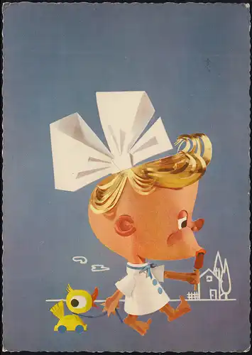 Trou de l'entreprise/Perfin K sur 790 Limbourg sur AK Félicitations AMSTERDAM 1963