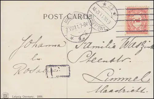 Trou de l'entreprise / Perfine demi-deux sur 50 chiffres sur AK Wild AMSTERDAM 6.8.11