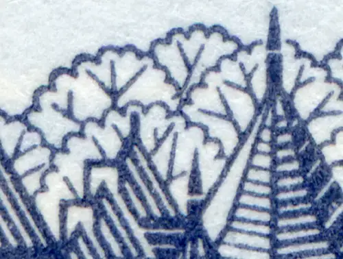 11k MH BuS 1980 - beginnender PLF XXI / Feld 7 kurzer statt fehlender Ast, **