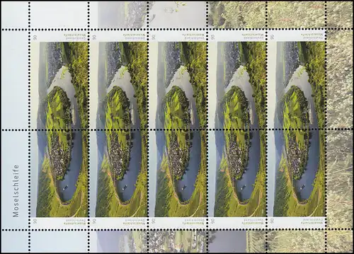 3225-3226 Panorama Moselschleife bei Kröv Zusammendruck  - 10er-Bogen **