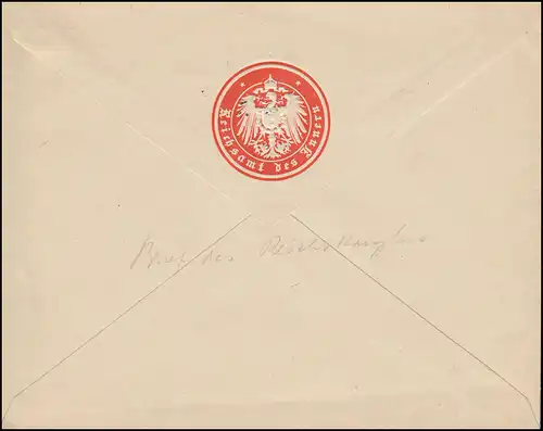 Reichsdienstsache Reichsamt des Innern Brief BERLIN 26.7.1916 nach Bremen